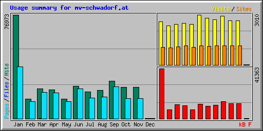 Usage summary for mv-schwadorf.at